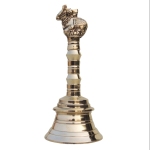 Brass Pooja Hand Bell, Nandi Ghanti