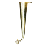 Brass Gaumukhi Shringi For Abhishek