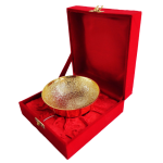 Brass Showpiece Katori Hathi Ghari Gold Finish