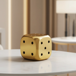 Brass Decorative Pasa, Dice