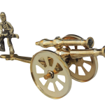 Brass Table Decor Showpiece Cannon No. 7