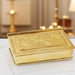 Brass Pan Dan – Traditional Betel Leaf Holder for Home & Gifting