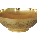 Brass Bowl Katora Embose Medium