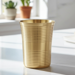 Pure Brass Glass, 270 ML