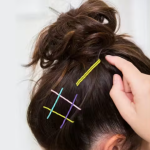 🌈 LetzShoppe 50-Pcs Colorful Bobby Pins with Cute Box