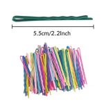 🌈 LetzShoppe 50-Pcs Colorful Bobby Pins with Cute Box
