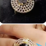 American Diamond Finger Ring UNIQUE Piece