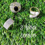 Twinkling Charming Rings