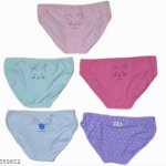 Undergarments Kids, Comfy Panty For Girls, 100% Cotton Girls Underwear, School Wear Innerwear