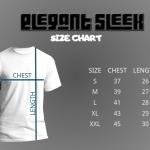 Elegant Sleek Round Neck Front Print Solid Coloured Men's T-shirt (Pure Cotton)