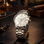 OLMECA Premium Chronograph Watch for Men | All 3 Sub-Dials Working | Automatic Date Change | Stylish & Durable Timepiece