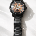 KHRIST Premium Fully Automatic Mechanical Analog Watch for Men | Exposed Working Gears Dial & Transparent Case Back | Precision Engineering, Luxury Craftsmanship & Timeless Elegance