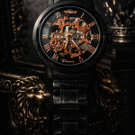 KHRIST Premium Fully Automatic Mechanical Analog Watch for Men | Exposed Working Gears Dial & Transparent Case Back | Precision Engineering, Luxury Craftsmanship & Timeless Elegance