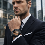 KHRIST Premium Fully Automatic Mechanical Analog Watch for Men | Exposed Working Gears Dial & Transparent Case Back | Precision Engineering, Luxury Craftsmanship & Timeless Elegance