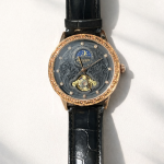 KHRIST Premium Fully Automatic Mechanical Analog Watch for Men | Exposed Working Gears Dial & Transparent Case Back | Precision Engineering, Luxury Craftsmanship & Timeless Elegance