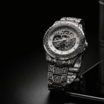 KHRIST Premium Fully Automatic Mechanical Analog Watch for Men | Exposed Working Gears Dial & Transparent Case Back | Precision Engineering, Luxury Craftsmanship & Timeless Elegance