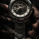 KHRIST Premium Fully Automatic Mechanical Analog Watch for Men | Exposed Working Gears Dial & Transparent Case Back | Precision Engineering, Luxury Craftsmanship & Timeless Elegance