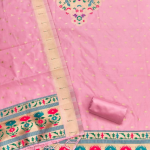Panzora cotton silk embellished salwar suit material