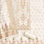 Banarasi silk unstitched suit