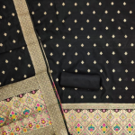 Banarasi silk Unstitched Suit Material