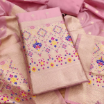 Banarasi silk Unstitched Suit Material