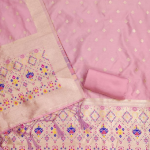 Banarasi silk Unstitched Suit Material