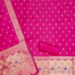 Banarasi silk Unstitched Suit Material