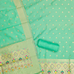 Banarasi silk Unstitched Suit Material