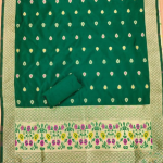 Banarasi silk Unstitched Suit Material