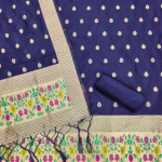 Banarasi silk Unstitched Suit Material