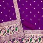Banarasi silk Unstitched Suit