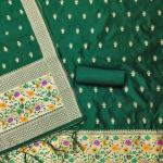 Banarasi silk Unstitched Suit Material