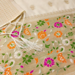 Banarasi silk Unstitched Suit Material