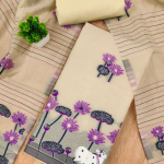 Women's Cotton Silk Unstitched Salwar Suit Dress Material With Dupatta