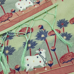 Women's Cotton Silk Unstitched Salwar Suit Dress Material With Dupatta