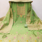 AHALYA VOL 5 PURE BANARASI SILK DRESS MATERIAL