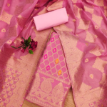 PURE CHANDERI BANARASI SILK SUIT