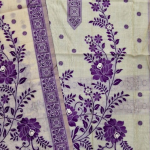 JAMDANI 01 MUGA COTTON PANCHWAY WEAVING DRESS MATERIAL