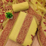 JAMDANI 01 MUGA COTTON PANCHWAY WEAVING DRESS MATERIAL