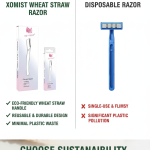 XOMIST Women Facial Razor for Eyebrow, Face & Upper Lip [ Pack of 3]