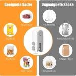 Sealing Clip Portable Mini Sealing Machine Handheld Packet Sealer for Food Snacks