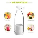 Usb Rechargeable Portable Mini Juicer Blender Multi Color Random Color