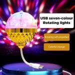 Led Disco Light Bulb Multicolor Rotating Party Light for Home Bedroom Hall