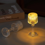 Mini Acrylic Led Desk Lamps Table Lamp Portable Crystal Diwali 1 Pc Small