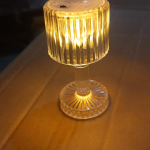 Mini Acrylic Led Desk Lamps Table Lamp Portable Crystal Diwali 1 Pc Small