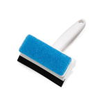2 in 1 Glass Wiper Brush Double Sided Cleaner for Mirrors Tiles Windows