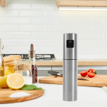 Food Grade Stainless Steel Glass Oil Spray Bottle 100 Ml