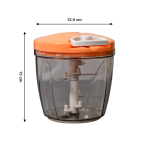 6 Blade 2in1 Manual Food Chopper Any Random Color