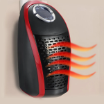 Wonder Warm 400w Wall Plug Room Heater with Remote Control 1 Pc