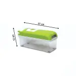 Plastic 13 in 1 Manual Vegetable Grater Chipper and Slicer